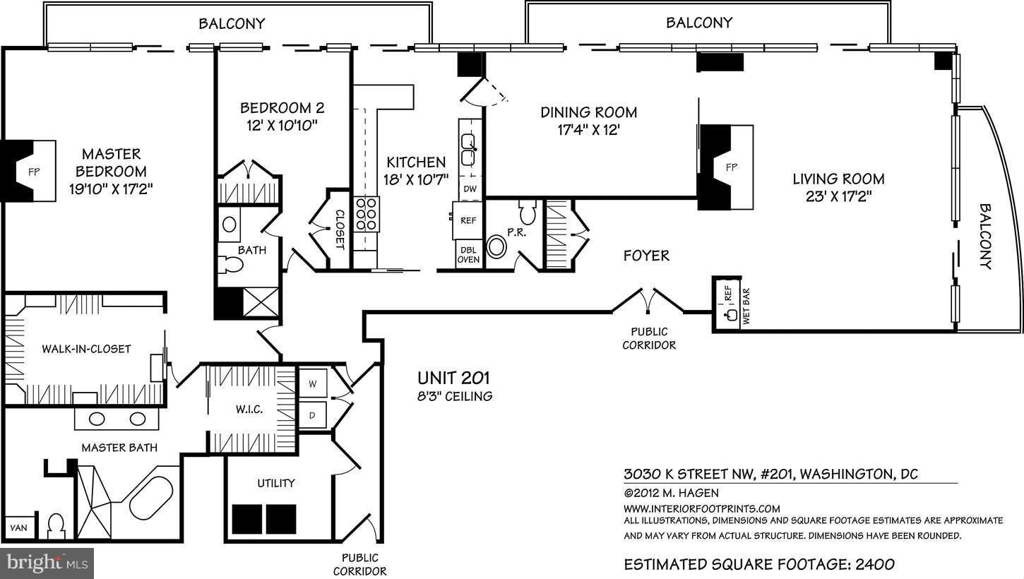 3030 K Street Northwest, Unit PH201 Washington, DC 20007 - Photo 23 of 30 Interior (General)