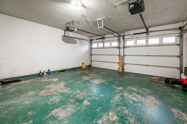 a view of a room with rack on the wall