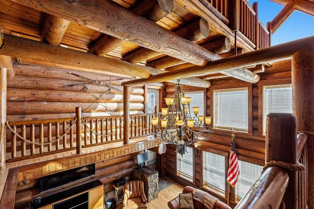 a view of an chairs in the balcony