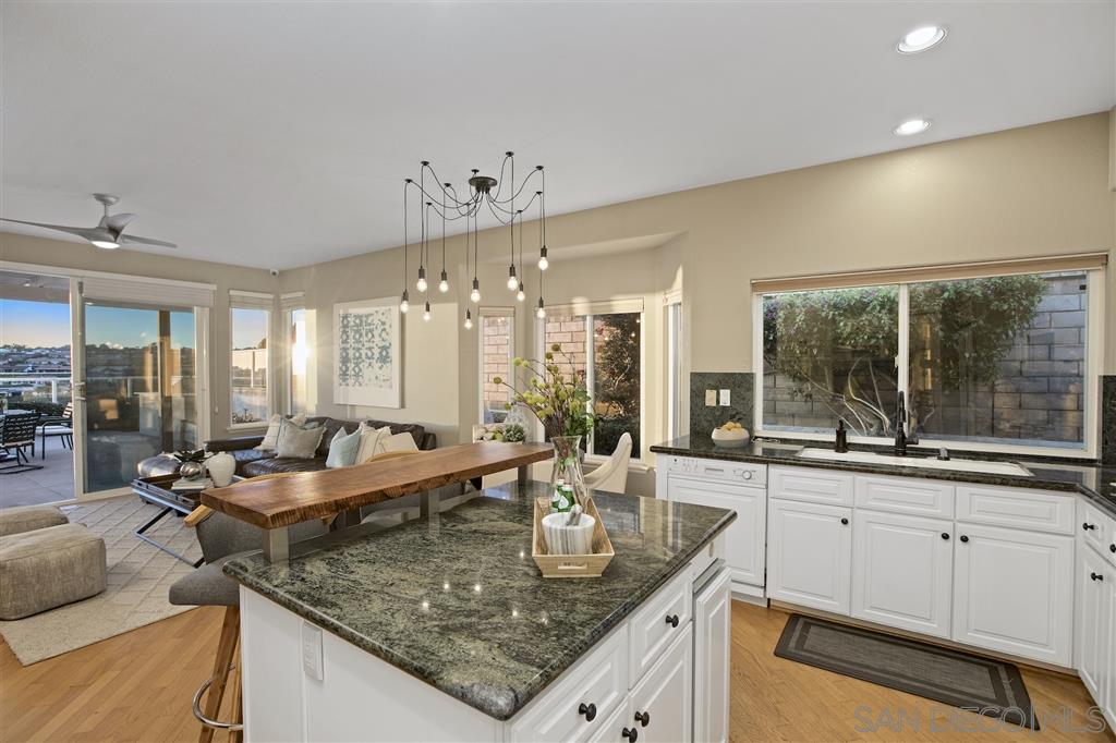 5466 Soledad Road La Jolla, CA 92037 - Photo 13 of 18 a view of a counter top space and living room