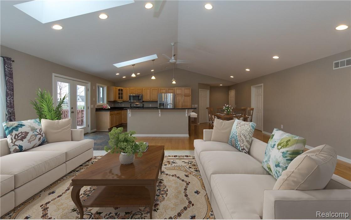 10898 Braun Road Manchester, MI 48158 - Photo 11 of 32 Open Concept Kitchen, Great Room and Dining