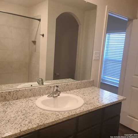 a close up of a bathtub in a bathroom