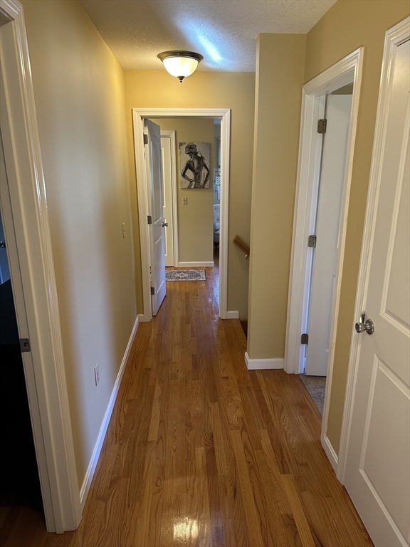 329 Forest Hills Road Springfield, MA 01128 - Photo 24 of 42 a view of a hallway with wooden floor and a bathroom