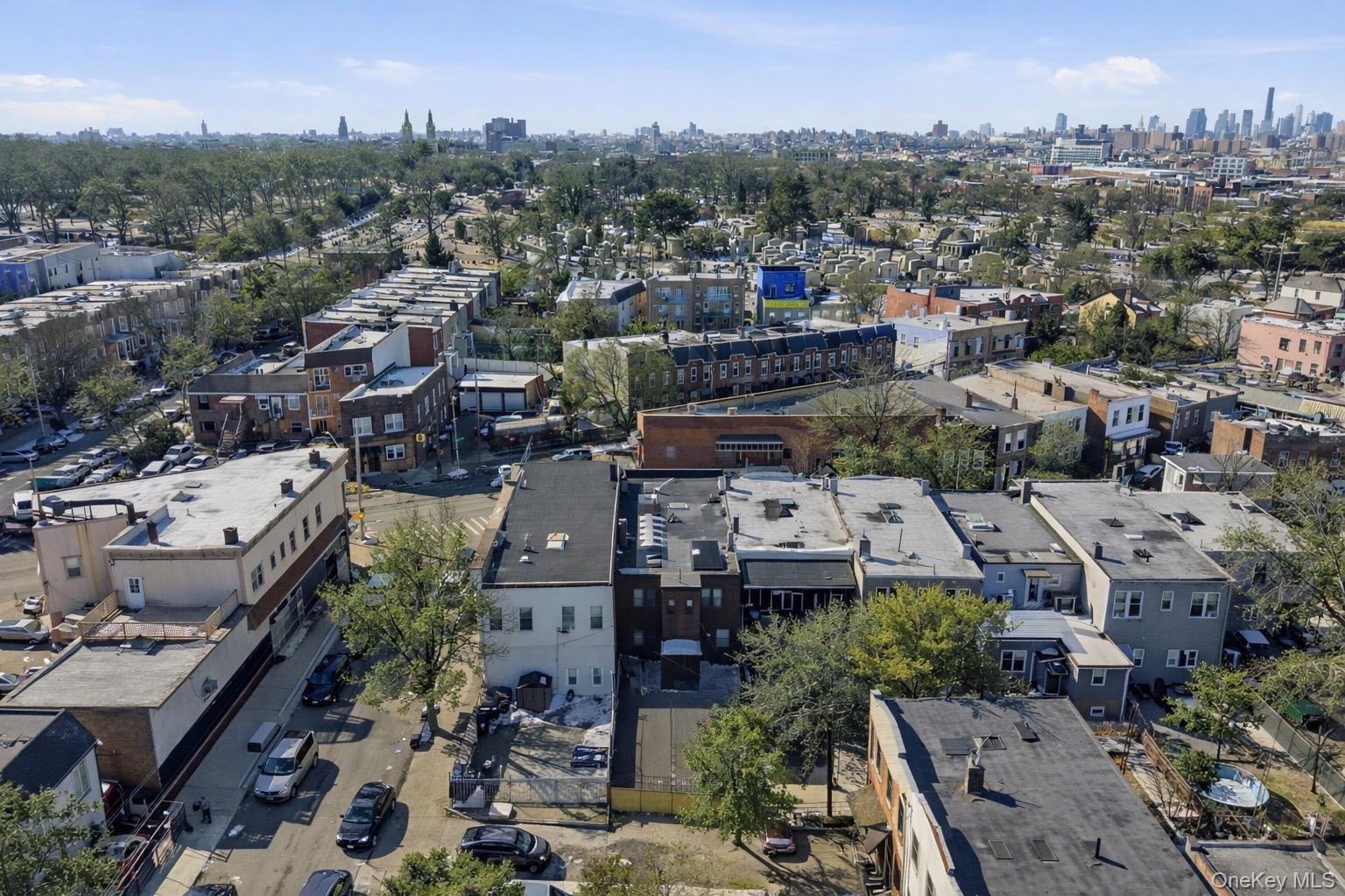 60-89 54th Street Queens, NY 11378 - Photo 6 of 22 Aerial View of back of the property