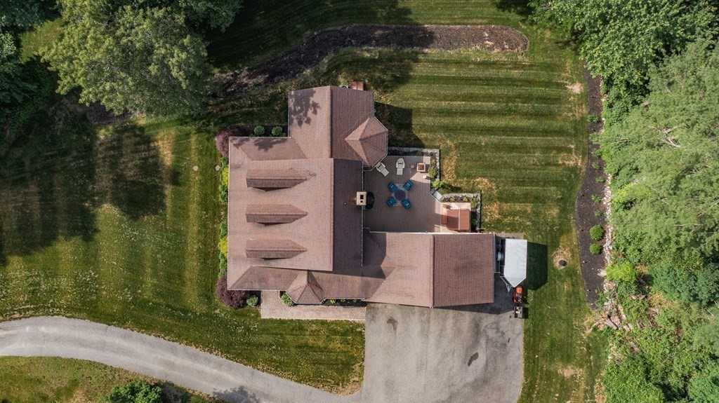 237 Newbury Road Rowley, MA 01969 - Photo 35 of 36 an aerial view of residential house with outdoor space and trees