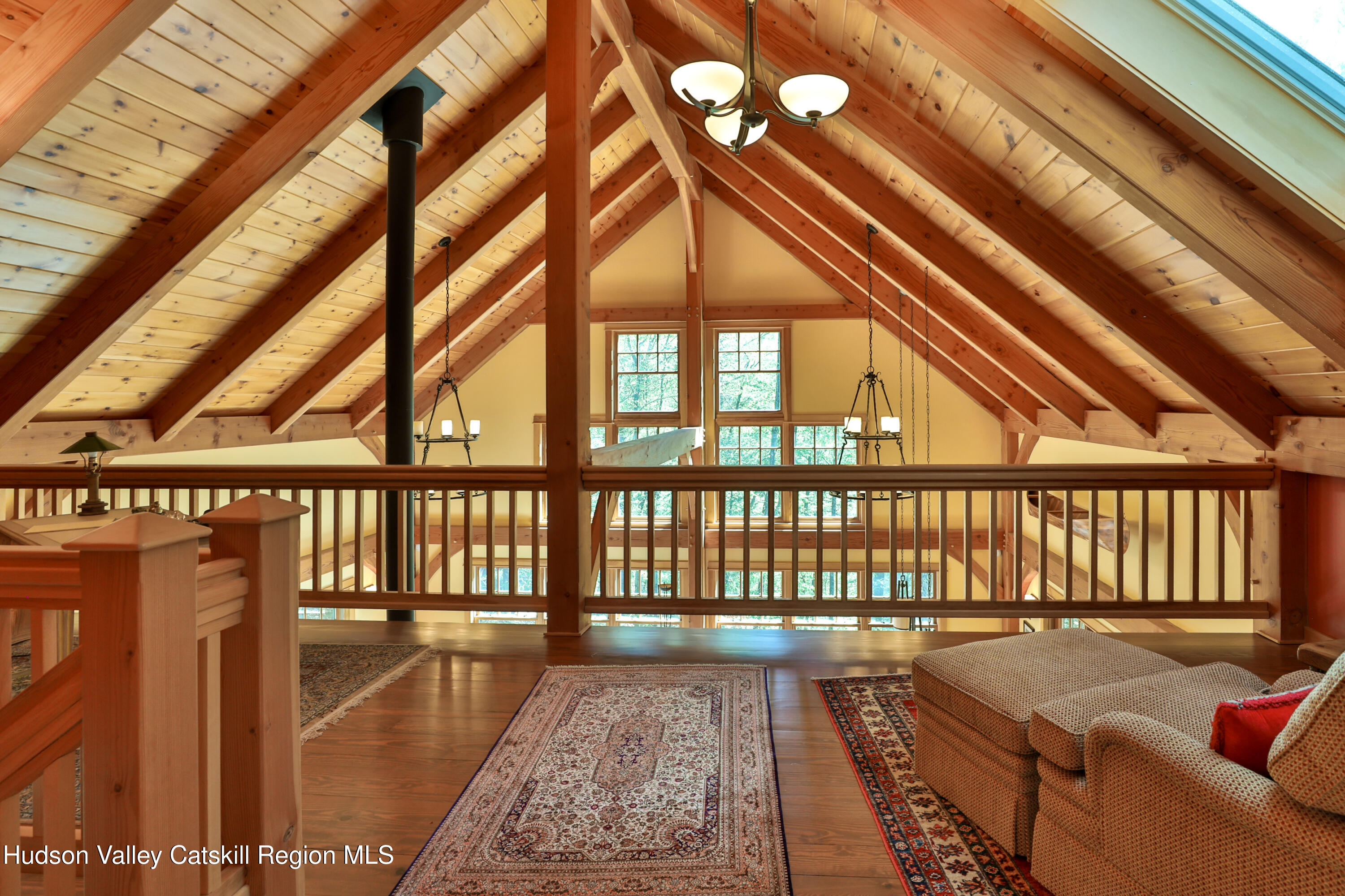 29 Fichtner Road Phoenicia, NY 12464 - Photo 45 of 64 a view of a balcony