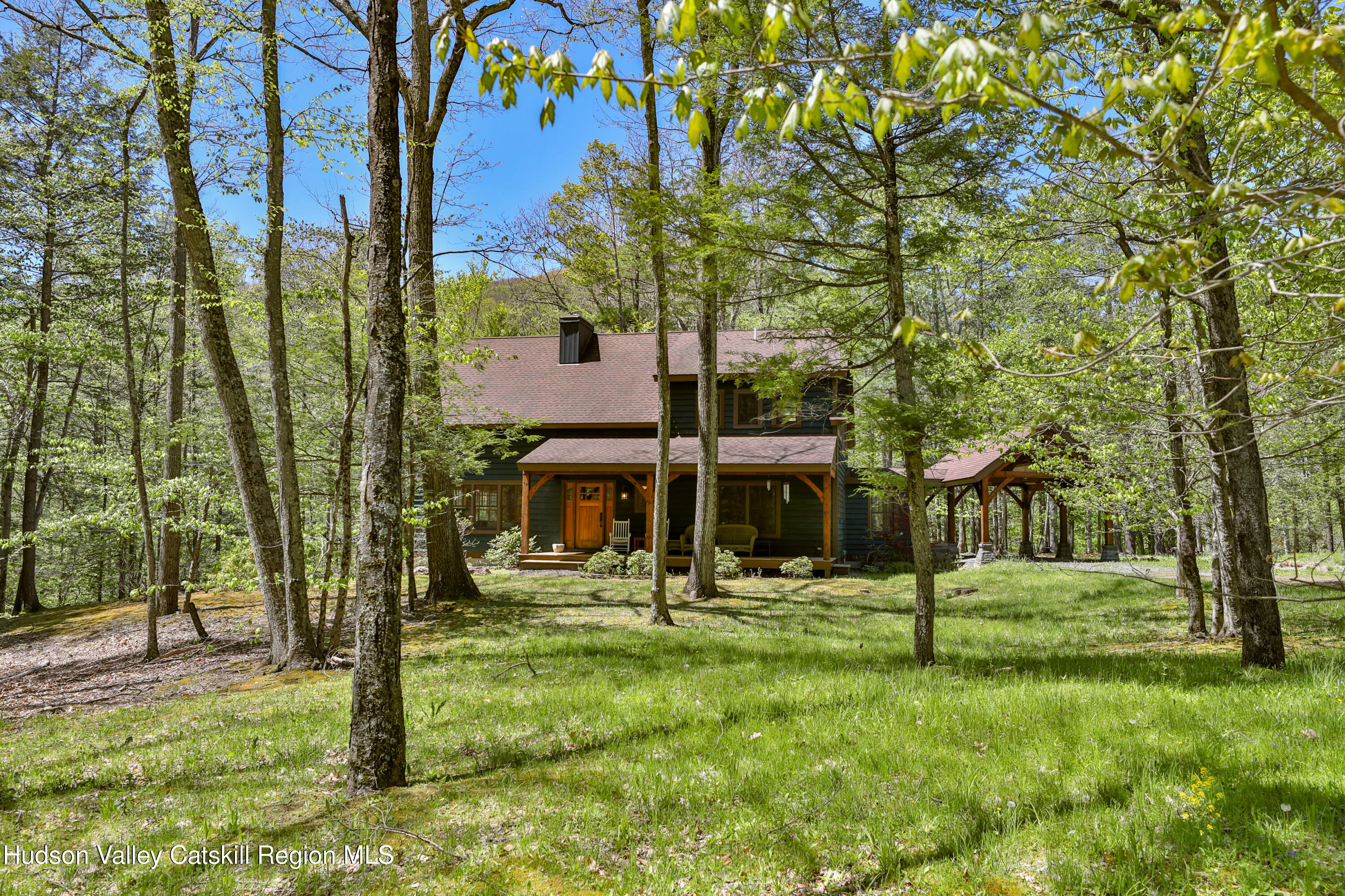 29 Fichtner Road Phoenicia, NY 12464 - Photo 9 of 64 a view of a building with a yard