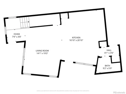 a picture of a bench in a bathroom