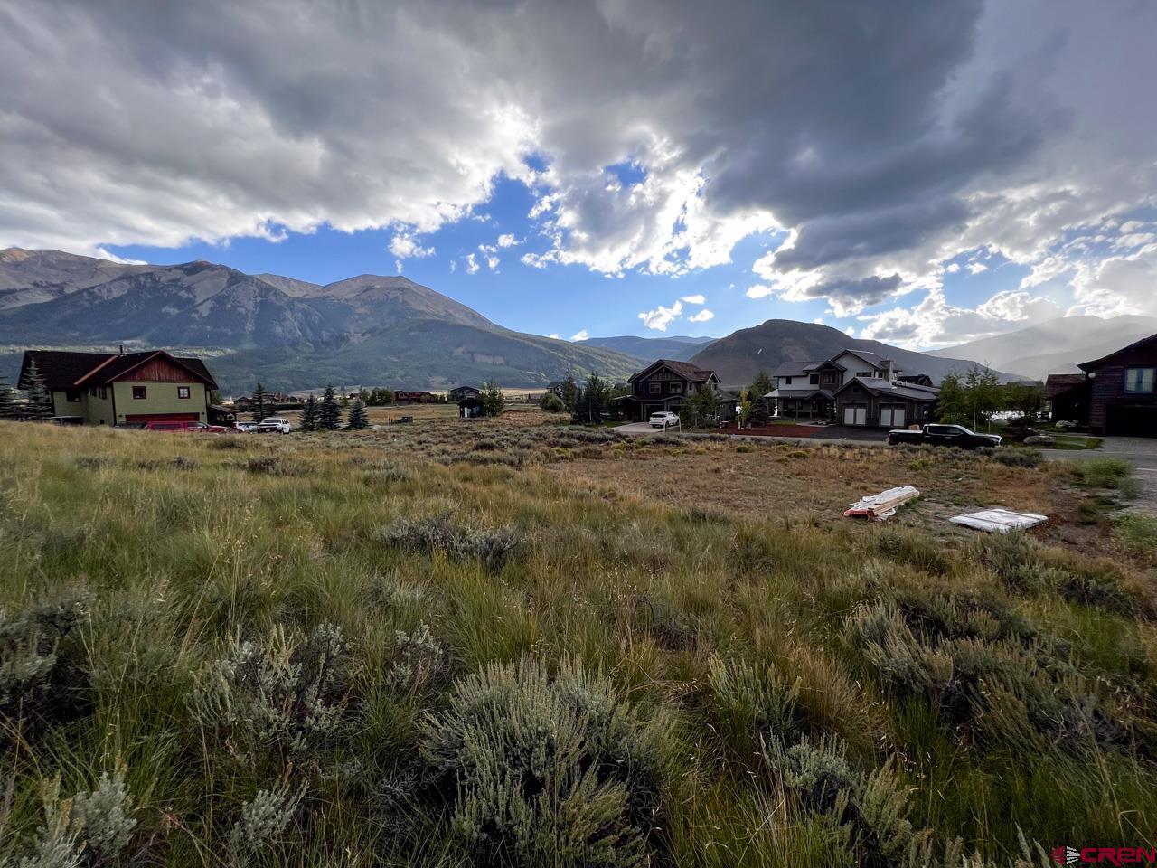 353 Larkspur Loop Crested Butte, CO 81224 - Photo 1 of 6 a view of a big yard with large tree and a wooden floor