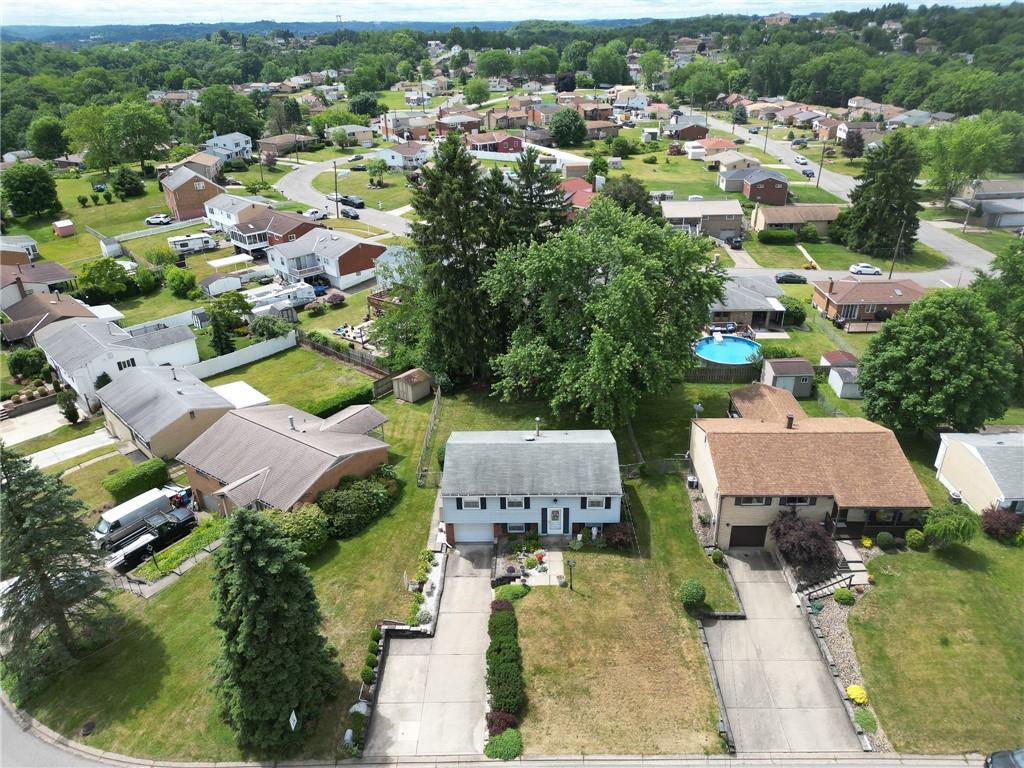 142 William Circle McKees Rocks, PA 15136 - Photo 23 of 23 an aerial view of a house with a garden