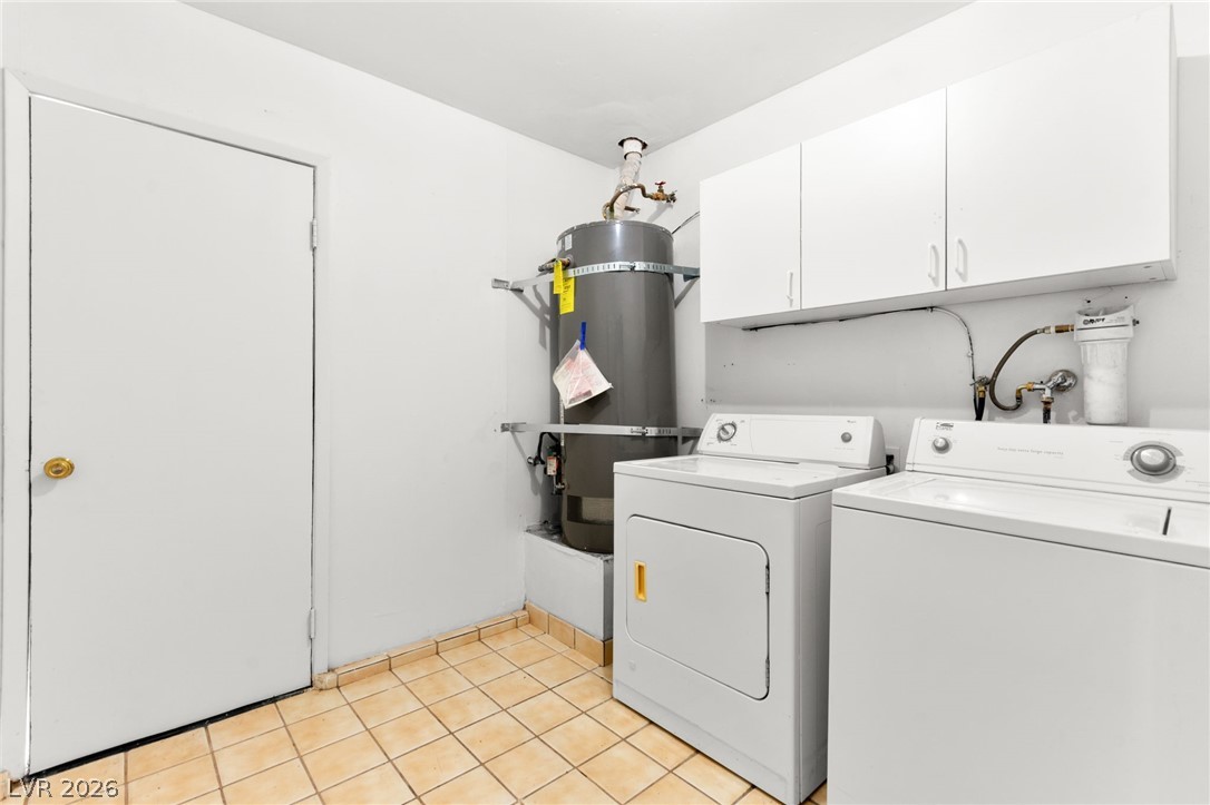 4430 Cranbrook Way Las Vegas, NV 89103 - Photo 31 of 50 Functional laundry space featuring modern appliances and practical cabinetry.