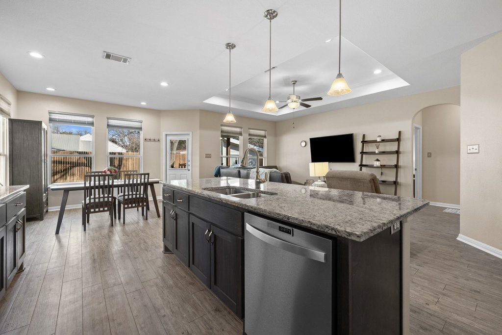 1720 Prather Street Taylor, TX 76574 - Photo 10 of 34 a kitchen with lots of counter space and sink