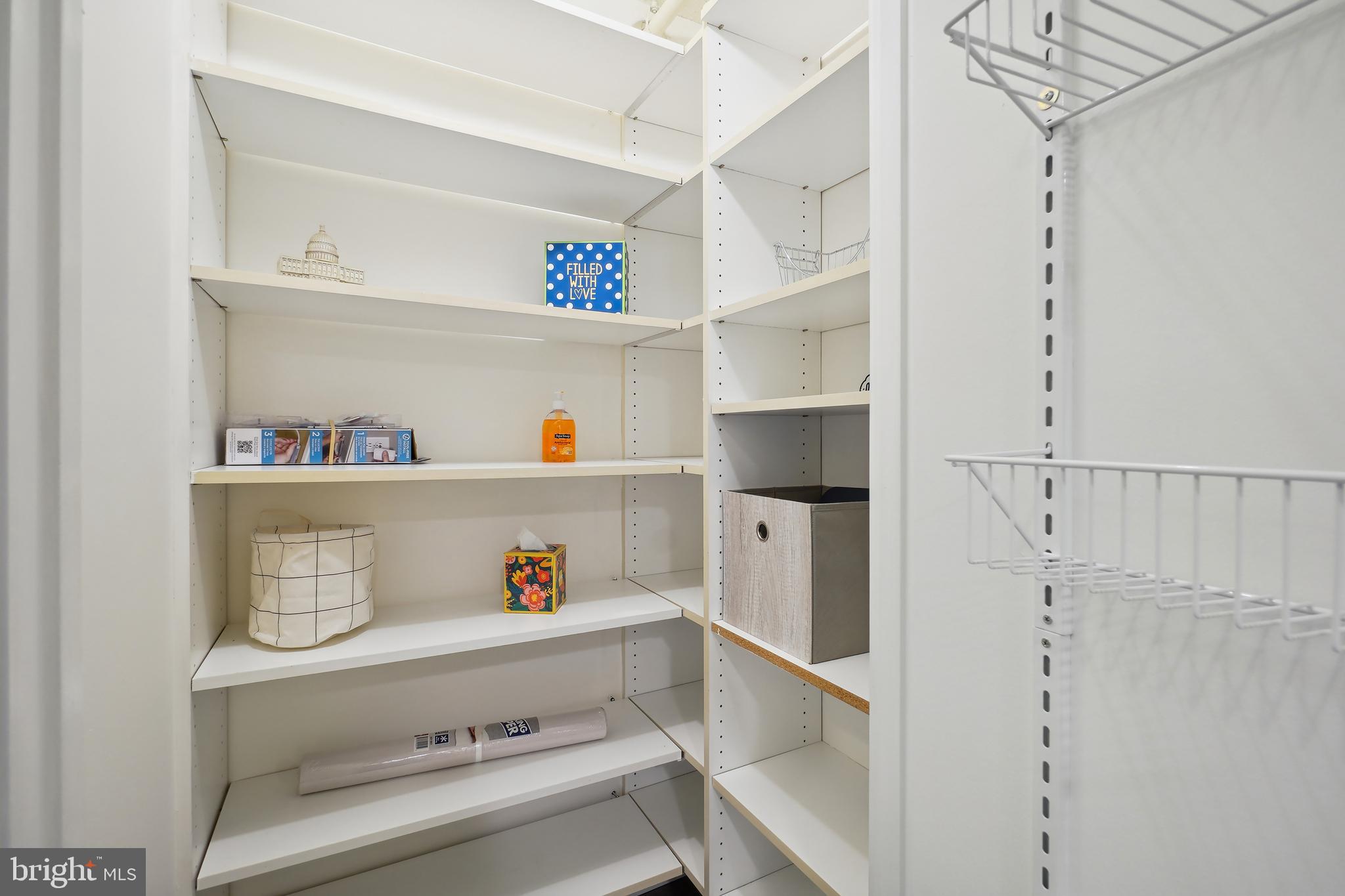 15100 Interlachen Drive, Unit 4517 Silver Spring, MD 20906 - Photo 19 of 42 a view of walk in closet with clothes and shoes