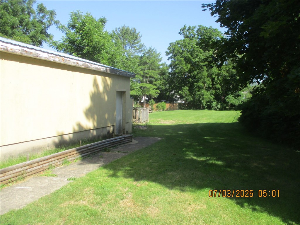 21 Caton Road Corning, NY 14830 - Photo 4 of 4 back yard