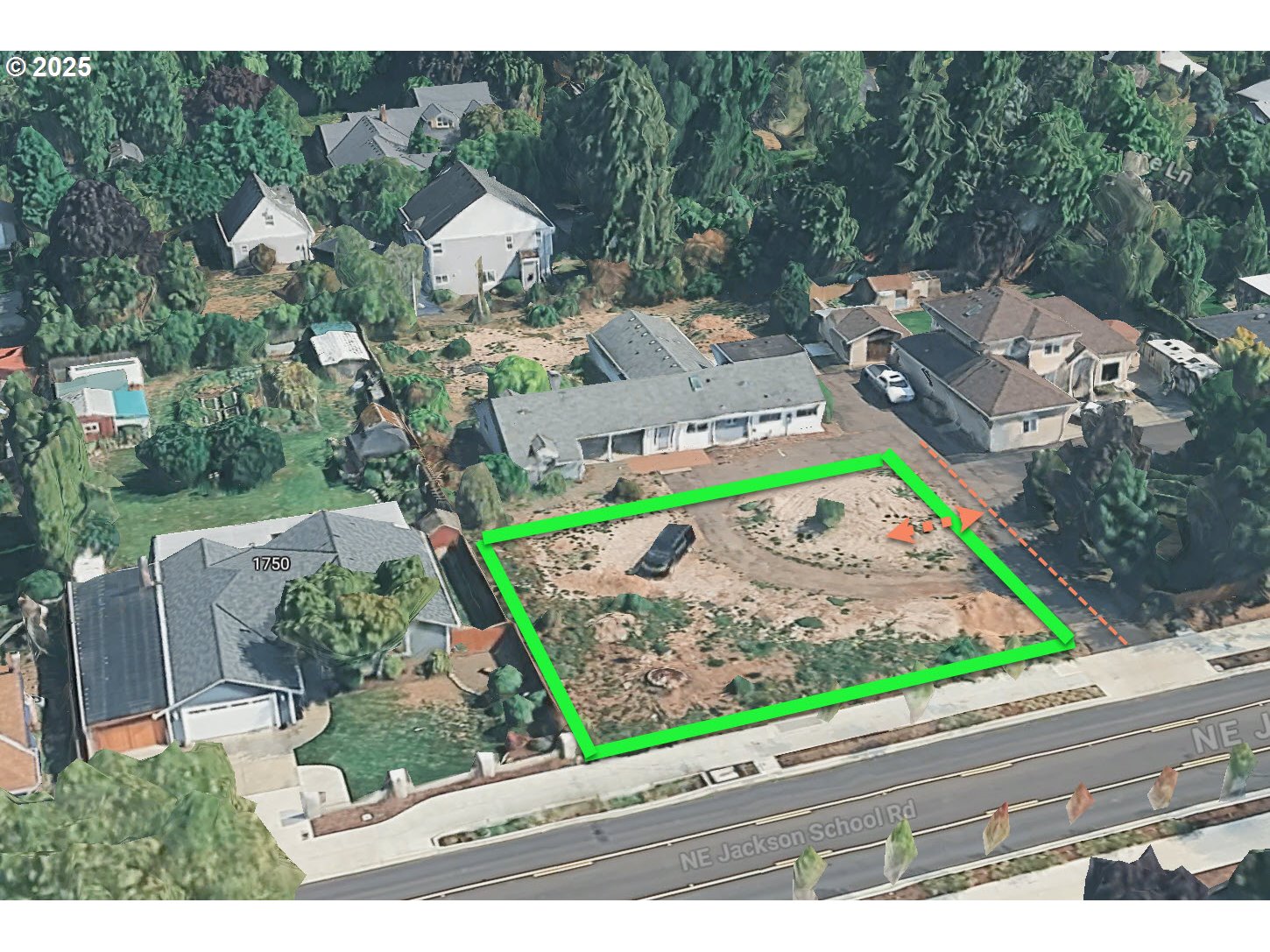 1722 Northeast Jackson School Road Hillsboro, OR 97124 - Photo 1 of 6 a view of a garden with an outdoor seating