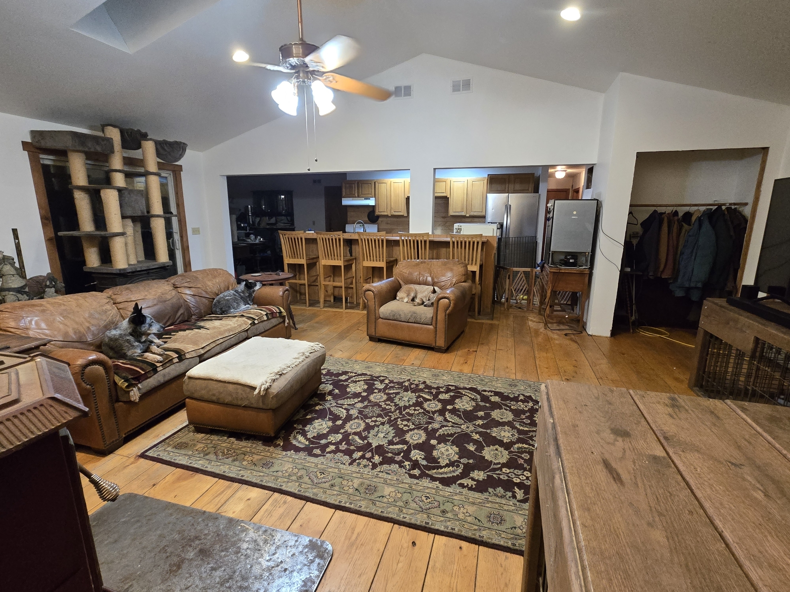Undisclosed Address Windham, CT 06256 - Photo 36 of 39 a living room with furniture fireplace and a flat screen tv