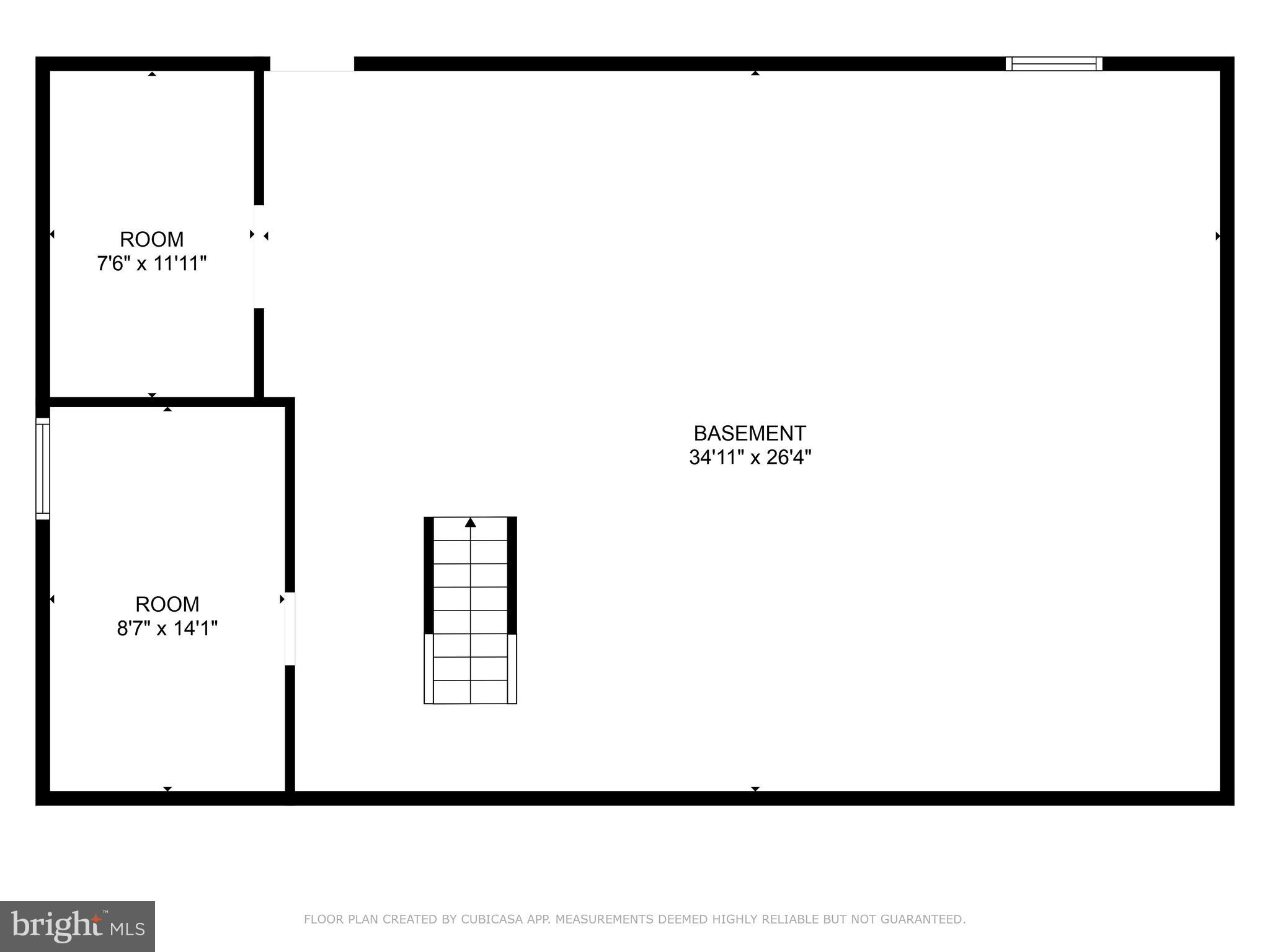 8489 Roberts Road Ellicott City, MD 21043 - Photo 42 of 42 Floorplan for Basement