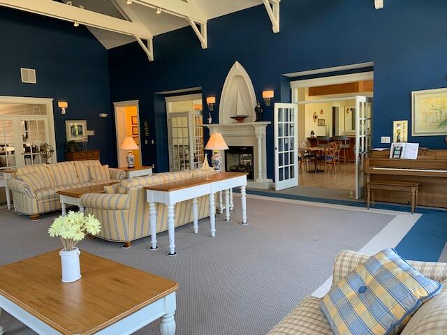100 Shepard's Cove Road, Unit F103 Kittery, ME 03904 - Photo 6 of 14 Great Room with piano Clubhouse