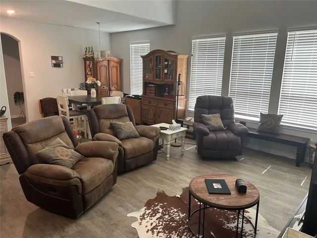 a kitchen with appliances cabinets and a counter top space