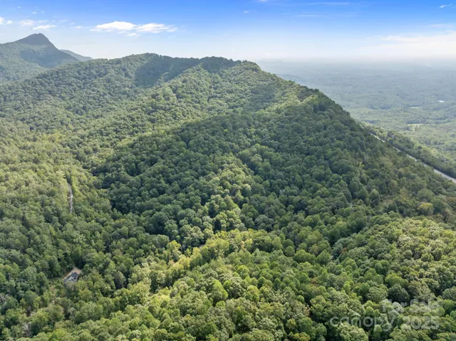 a view of a mountain in the distance
