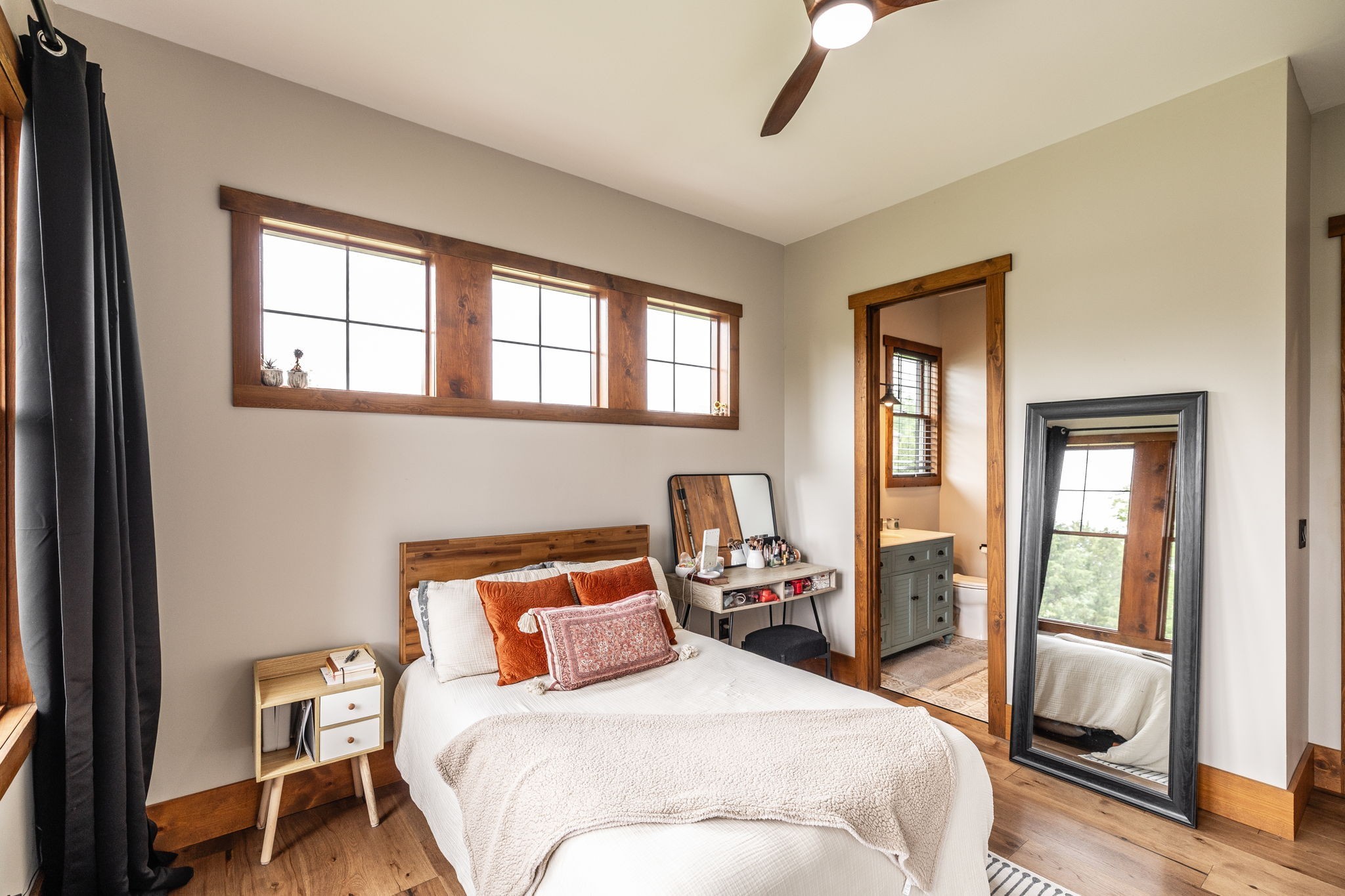 324 Lakeview Road Gallatin, TN 37066 - Photo 91 of 92 a bedroom with a bed and wooden floor