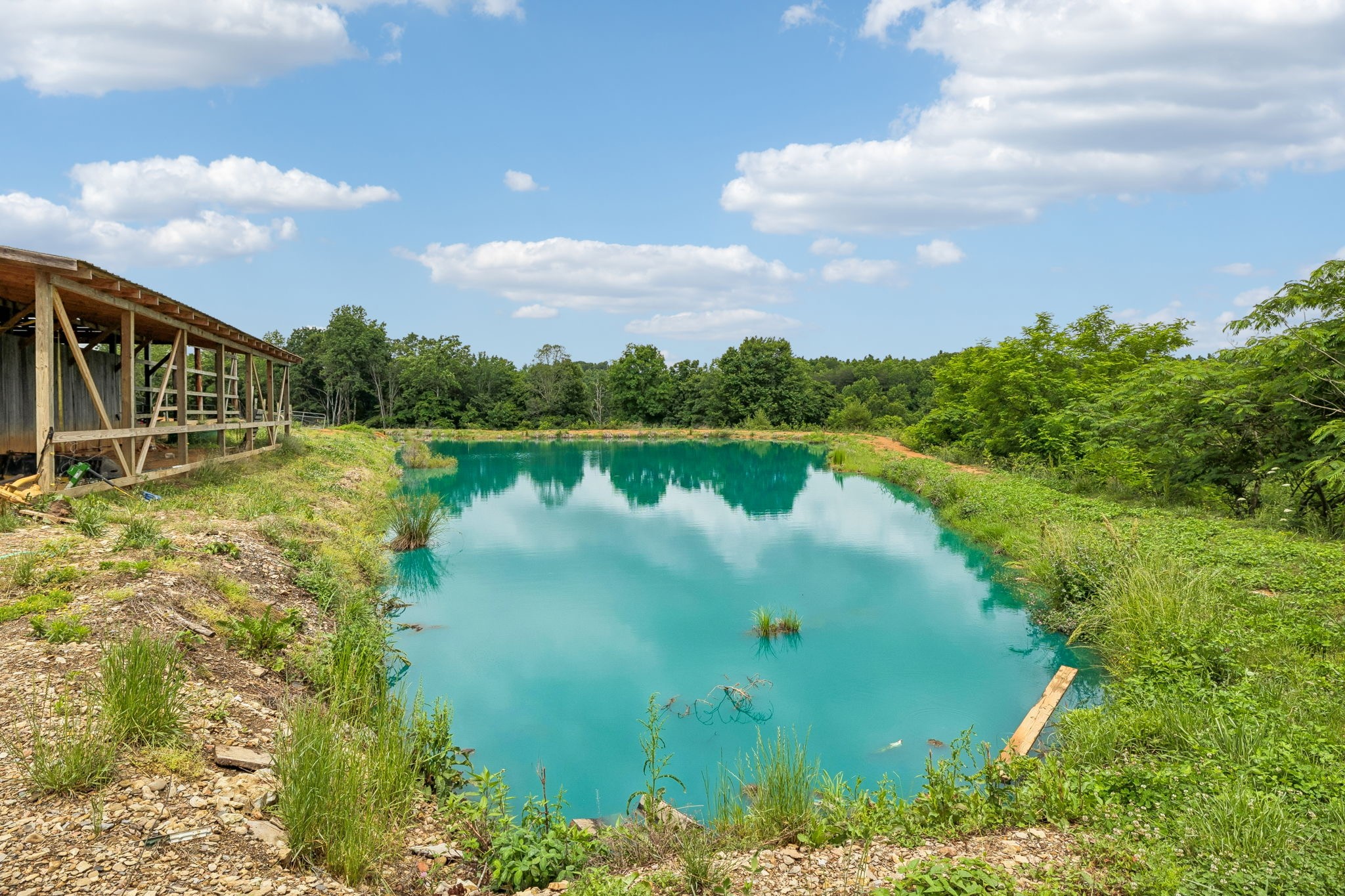 6701 McCormick Ridge Road Whitleyville, TN 38588 - Photo 58 of 63 a view of a lake with a yard