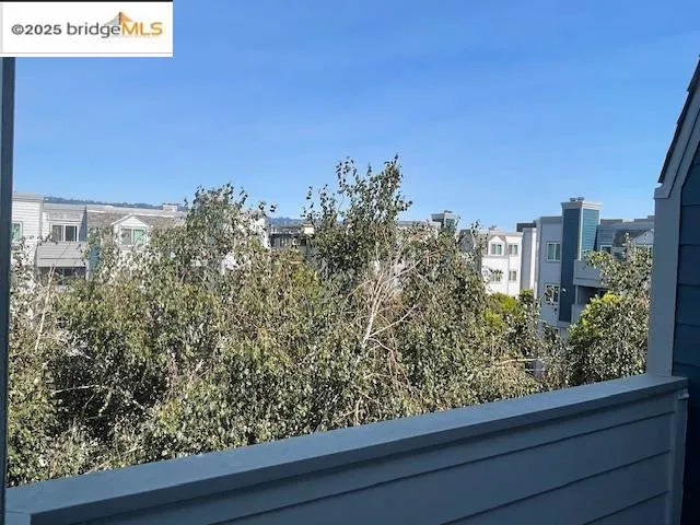 a view of a lake from a balcony