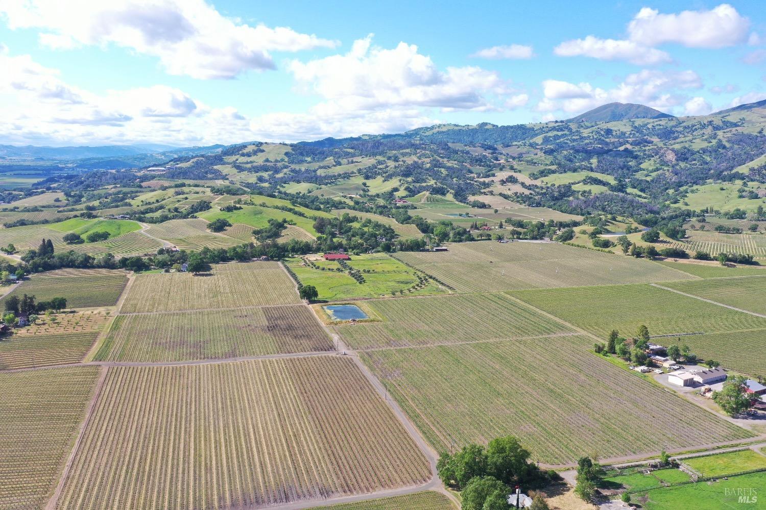 1695 Geysers Road Geyserville, CA 95441 - Photo 14 of 23 an aerial view of a houses with a yard