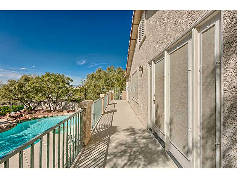 1517 Ravanusa Drive Henderson, NV 89052 - Photo 25 of 33 Exterior Back. Balcony off the Master