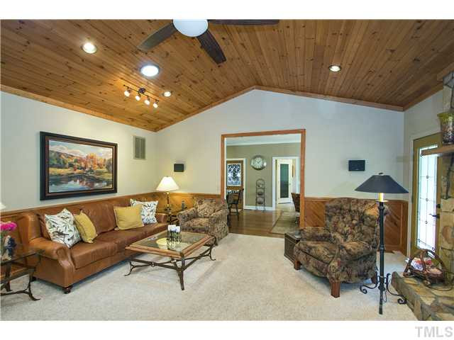 10117 Hampton Road Rougemont, NC 27572 - Photo 12 of 25 Family room with plenty of space to entertain! Den/Family/Great Room