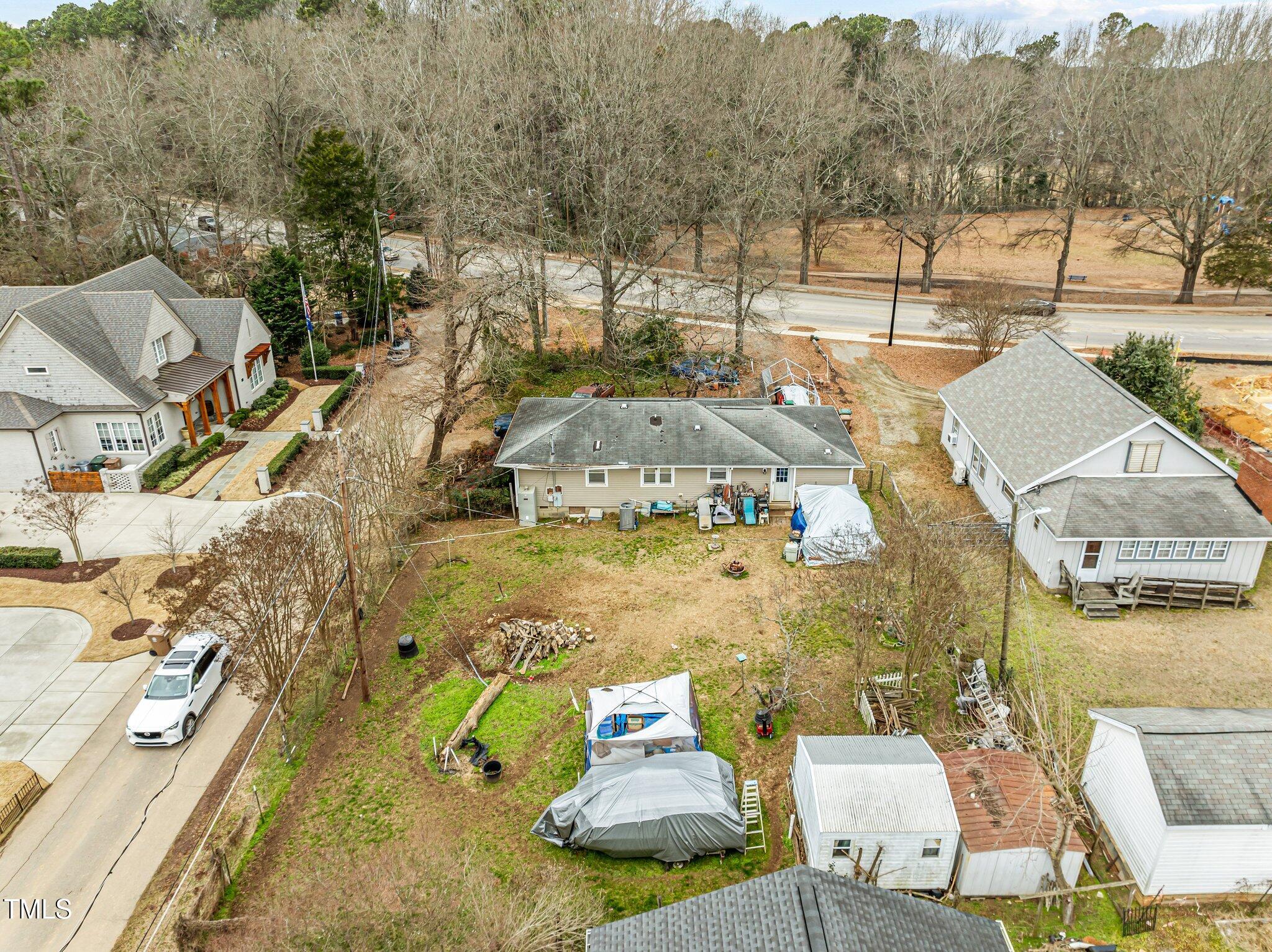 517 Kildaire Farm Road Cary, NC 27511 - Photo 6 of 11 Rear Home