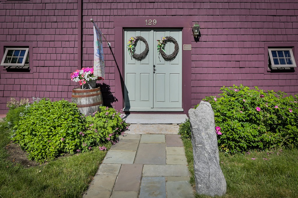 129 Gleason Road Princeton, MA 01541 - Photo 6 of 30 a sign that is on a brick wall