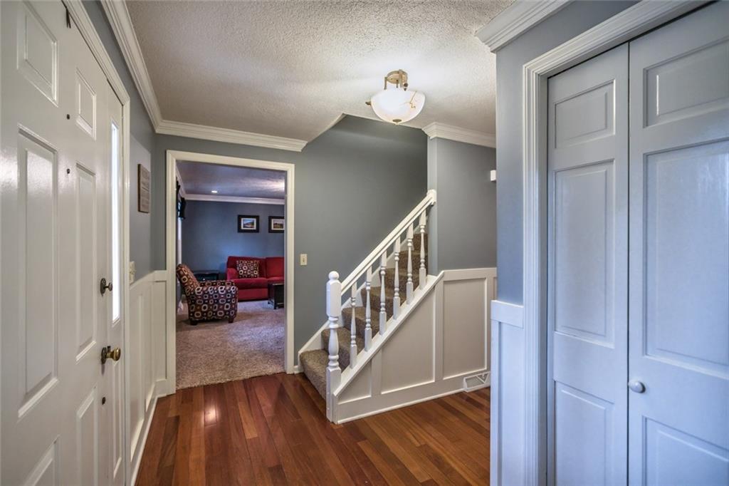 745 Spang Road Baden, PA 15005 - Photo 2 of 25 Entry - Brazilian Cherry Hardwood Floors