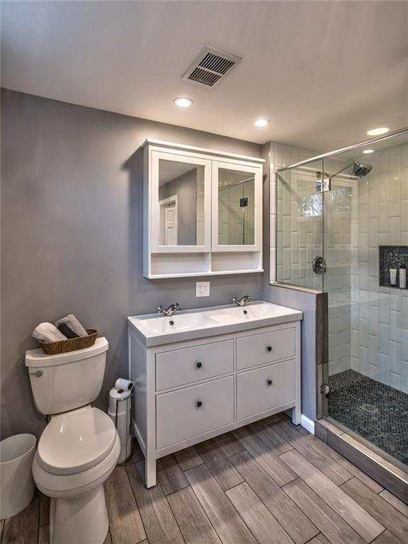 745 Spang Road Baden, PA 15005 - Photo 18 of 25 Custom Shower, Subway Tile, Built In Shelves