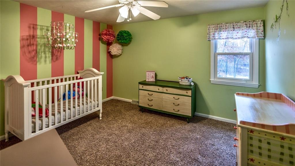 745 Spang Road Baden, PA 15005 - Photo 19 of 25 Bedroom -Ceiling Fan, New Windows and Spacious Closet
