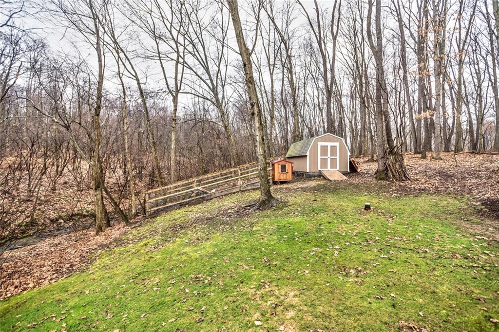745 Spang Road Baden, PA 15005 - Photo 25 of 25 View of Backyard, Chicken Coop Can Be Stay or Be Removed