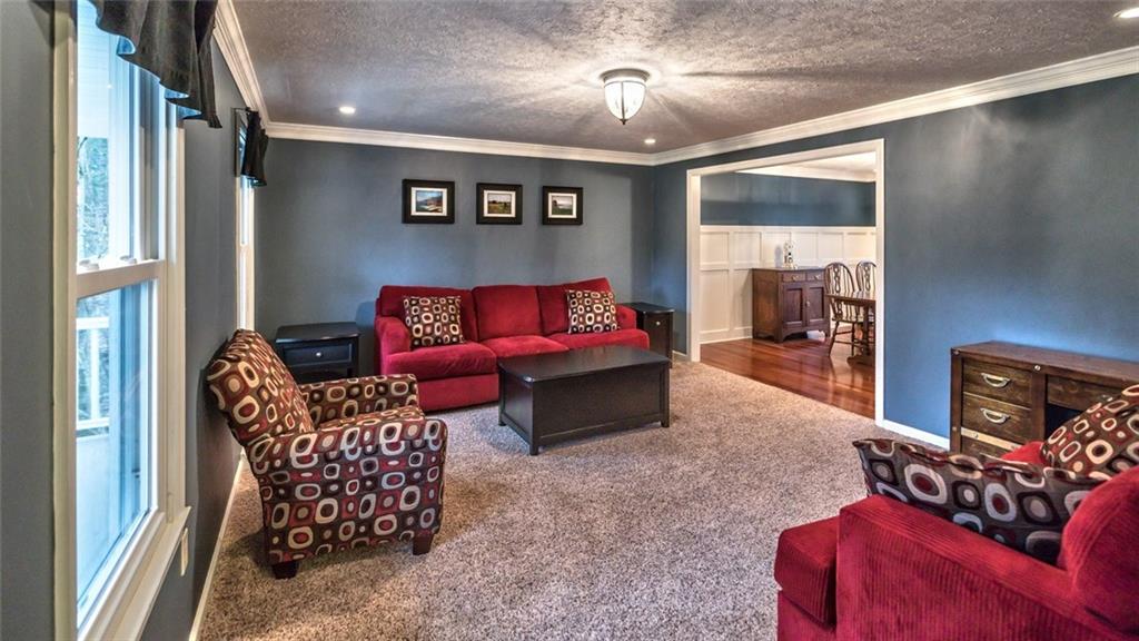 745 Spang Road Baden, PA 15005 - Photo 4 of 25 Living Room - New Windows, New Carpet & New Lighting