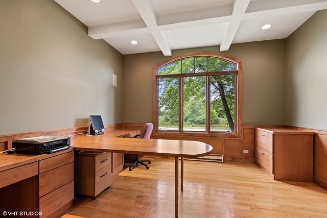 a room with furniture and window