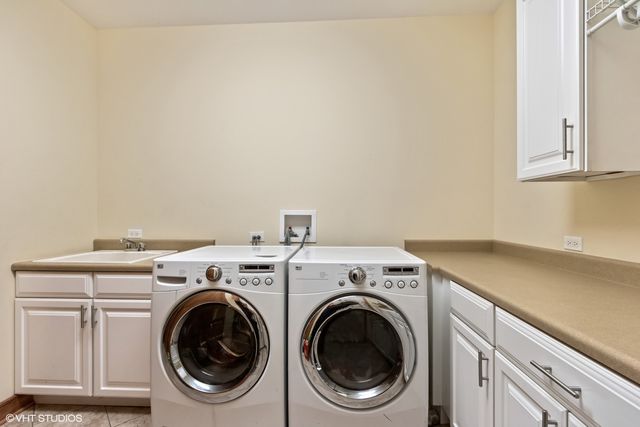 a view of a balcony with yard