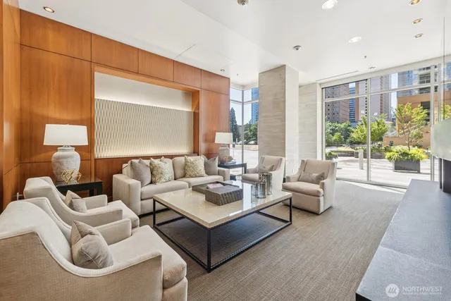 a view of a small space