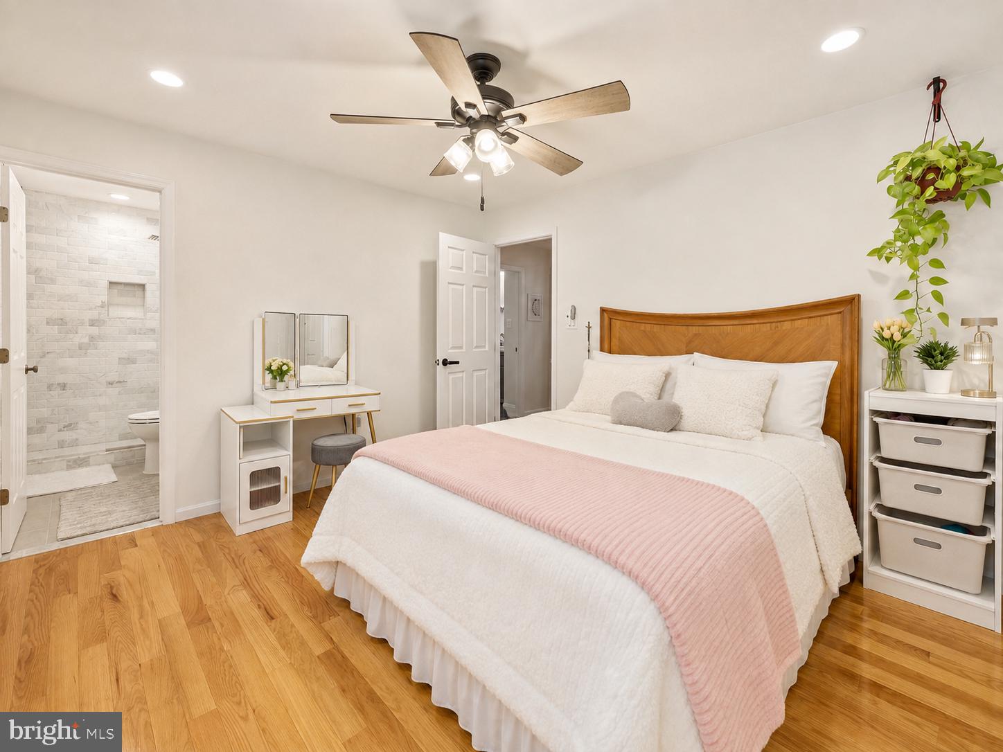 6732 Churchill Road McLean, VA 22101 - Photo 37 of 71 Serene bedroom with modern charm.