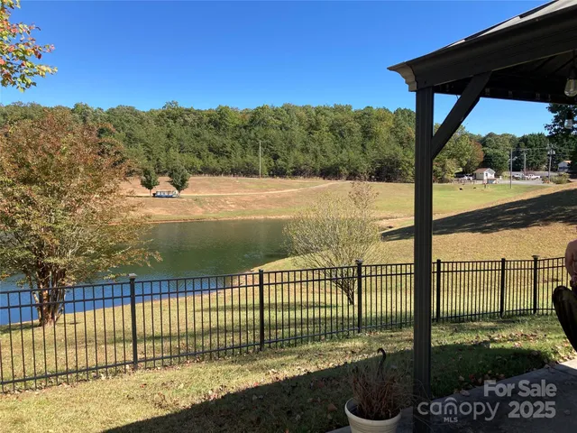 a view of a street from a balcony