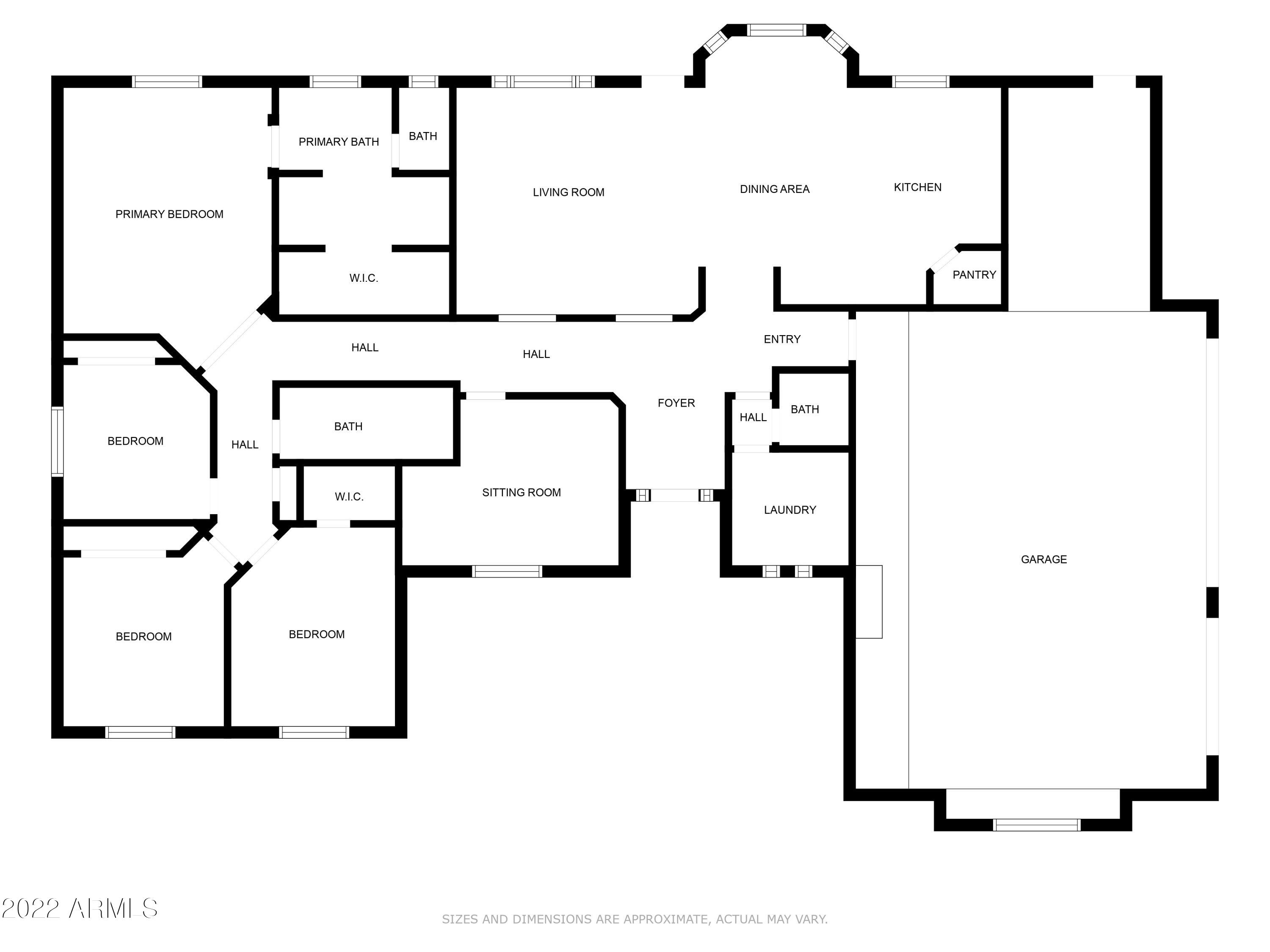1879 North Hilton Road Apache Junction, AZ 85119 - Photo 89 of 89 1879N Hilton Rd Floorplan