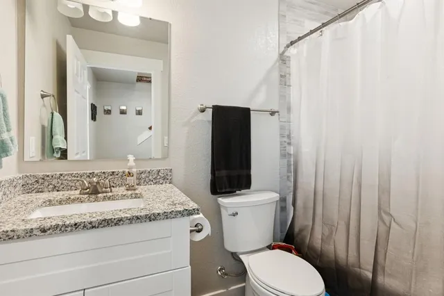 a view of a house with patio