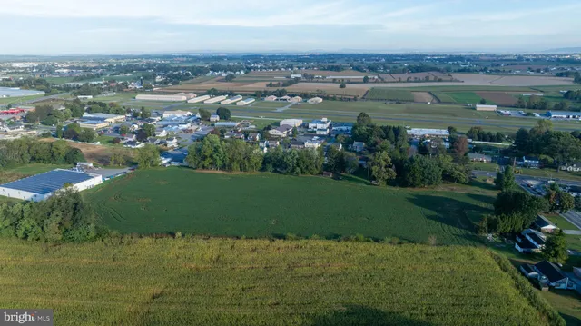 a view of a lake with a city