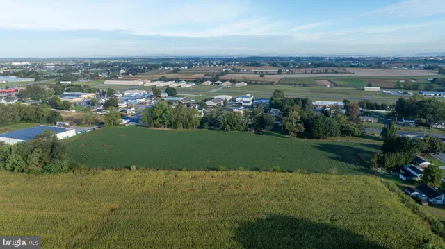 a view of a garden with an ocean