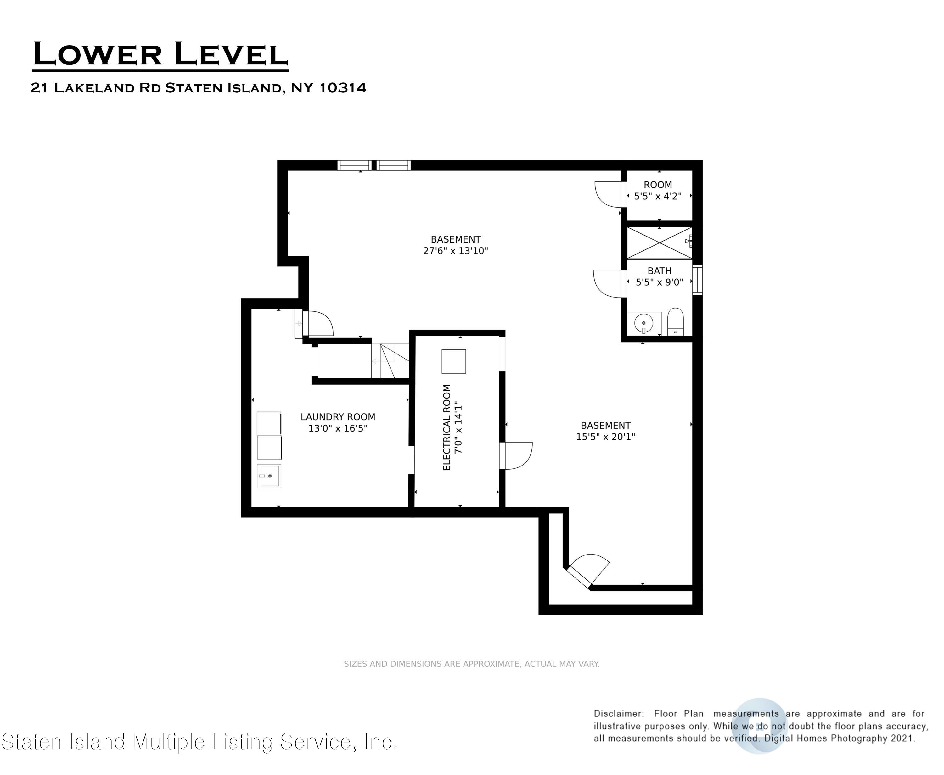 21 Lakeland Road Staten Island, NY 10314 - Photo 19 of 22 Lower Level 2D