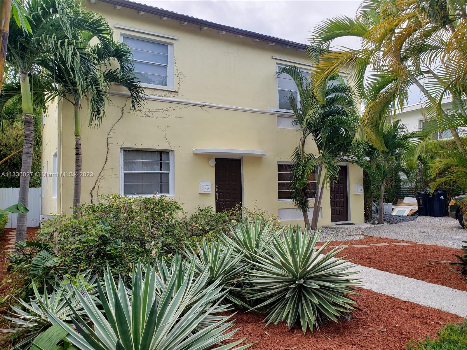 932 Lenox Avenue Miami Beach, FL 33139 - Photo 1 of 40 a view of outdoor space yard and porch