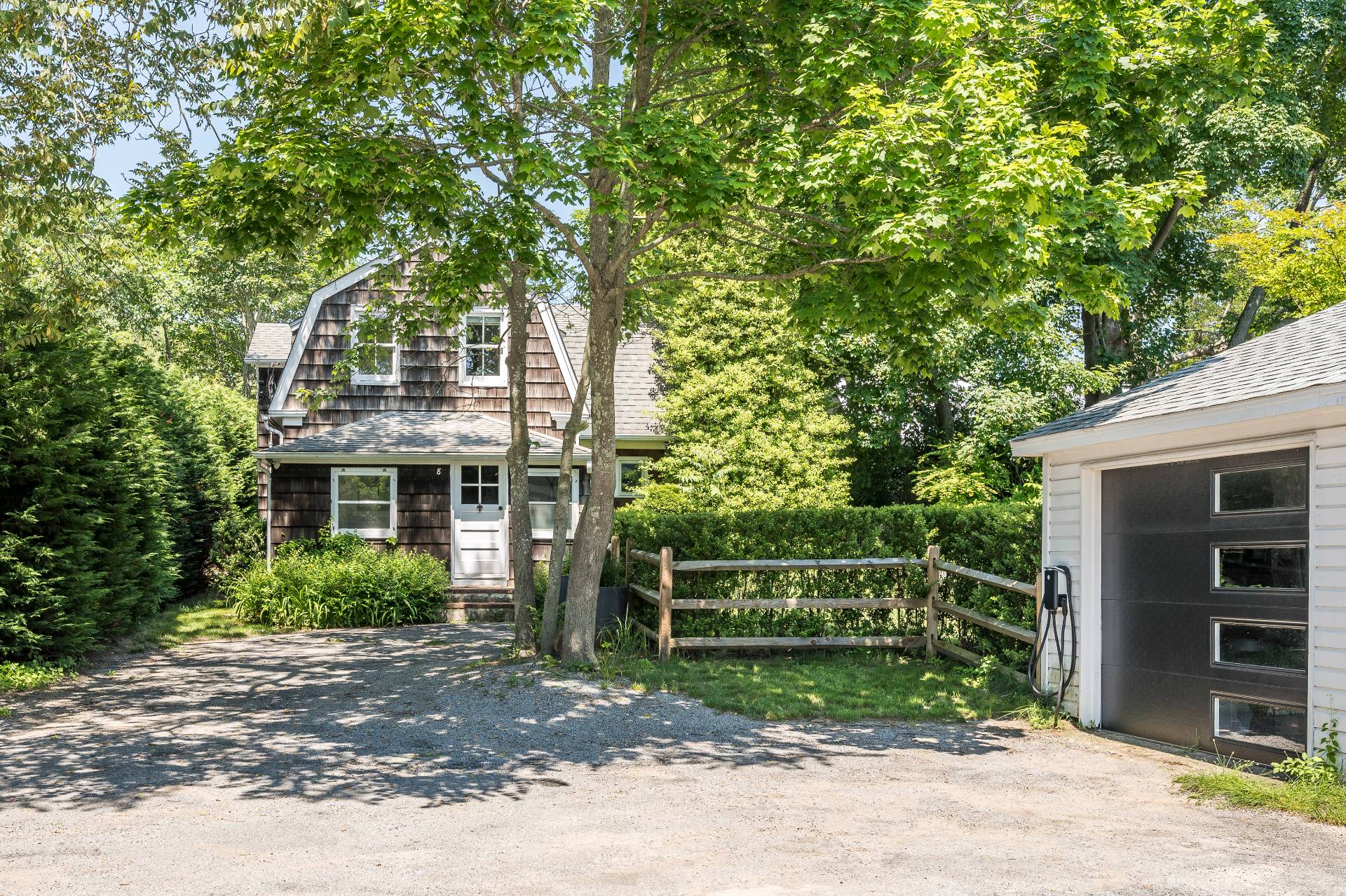 8 Collins Avenue East Hampton, NY 11937 - Photo 25 of 33 a front view of house with yard