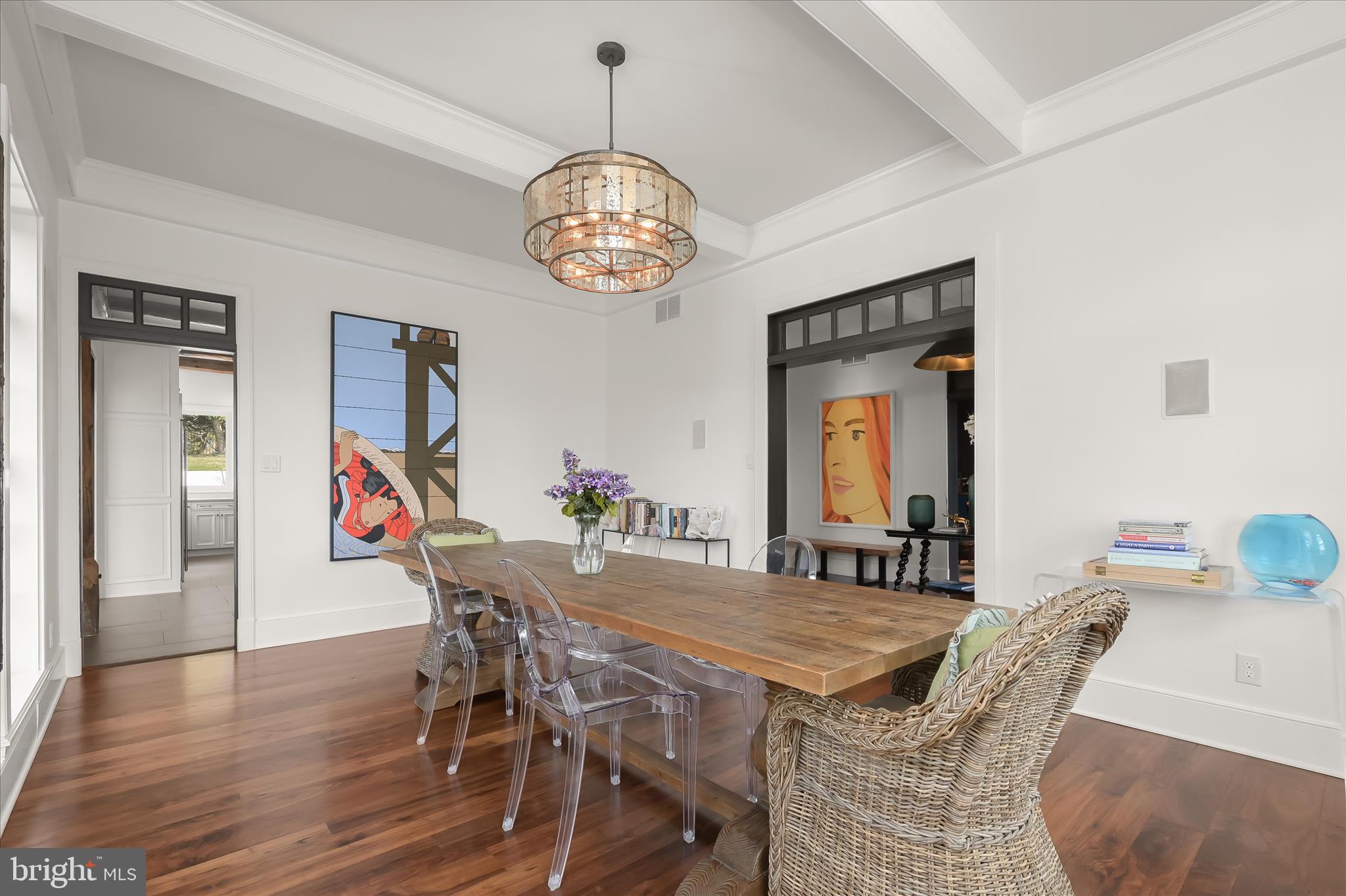 641 Stillwater Road Gibson Island, MD 21056 - Photo 22 of 57 Dining Room with Gorgeous Maple Hardwood Floors